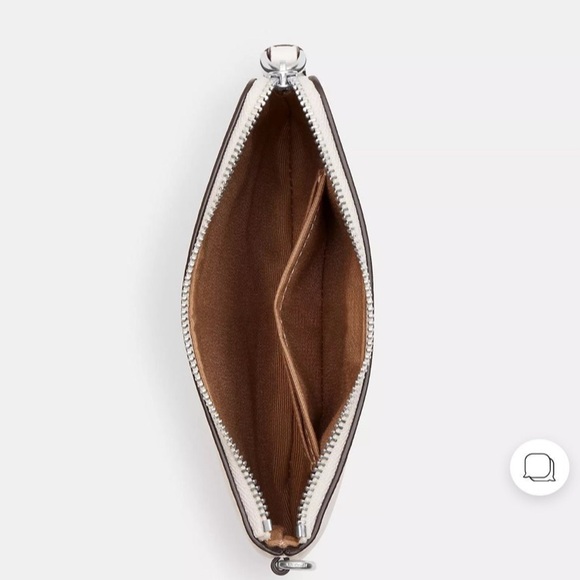 ***Coach New Black Cherry Glitter Boxed Set Corner Zip Wristlet & 2 Charms - Picture 3 of 5